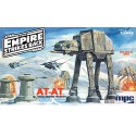 Modèle de science-fiction en plastique Star Wars The Empire Strikes Back AT-AT 1/100