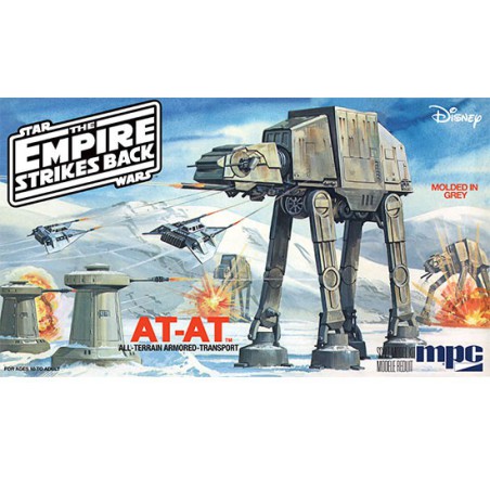 Modèle de science-fiction en plastique Star Wars The Empire Strikes Back AT-AT 1/100