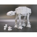 Modèle de science-fiction en plastique Star Wars The Empire Strikes Back AT-AT 1/100