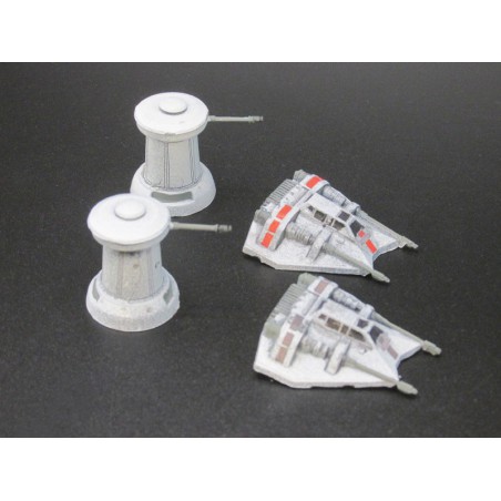 Modèle de science-fiction en plastique Star Wars The Empire Strikes Back AT-AT 1/100