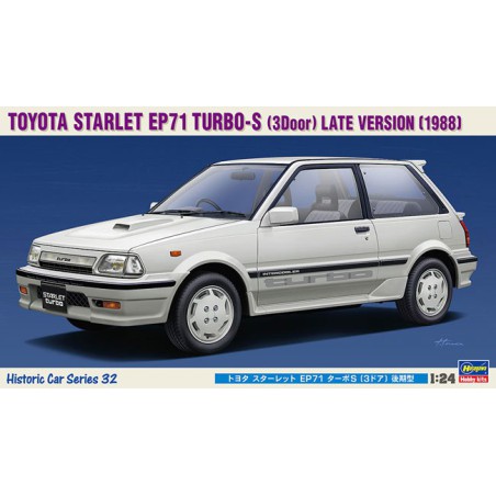 Maquette de voiture en plastique TOYOTA TURBO-S 1/24