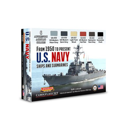 Acrylfarben US Navy Ships und U -Boote | Scientific-MHD
