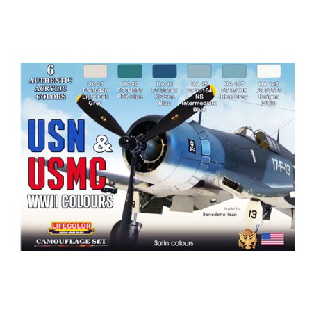 USN and USMC WWII Colors acrylic paint | Scientific-MHD