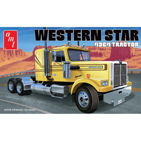 Maquette de camion en plastique WESTERN STAR 4964 1:24 Maquette de camion en...