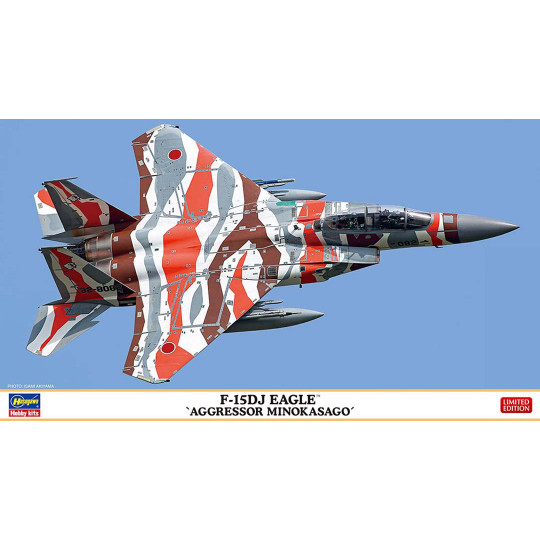 Maquette d’avion en plastique F-15DJ Eagle « Aggressor Minokasago » 1:72 Maquette d’avion en...