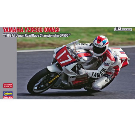 Maquette de moto en plastique YAMAHA YZR500 1/12