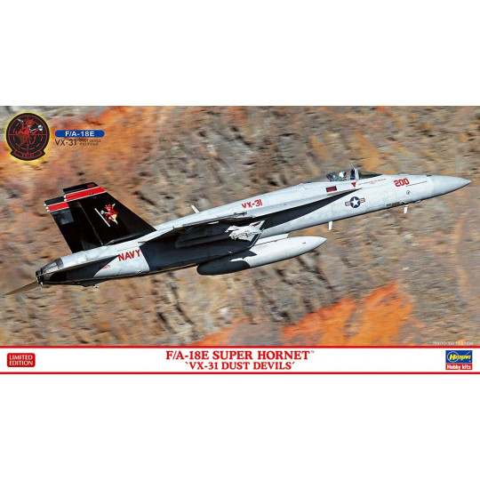 Maquette d’avion en plastique F/A-18E Super Hornet ‘VX-31 Dust Devils’ 1:72 Maquette d’avion en...