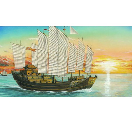 Plastic boat model 1/72 Chinese junk | Scientific-MHD