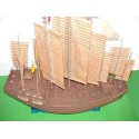 Maquette de Bateau en plastique Jonque Chinoise 1/72