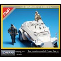 Plastic tank model Winter recognition 43/44 1/35 | Scientific-MHD