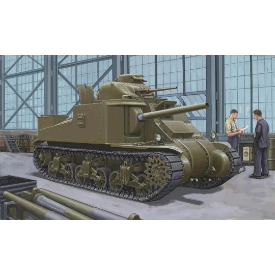 Plastic Model Tank M3A4 Lee 1:35 Plastic Model Tank M3A4 Lee...