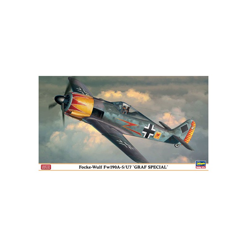 Maquette d'avion en plastique Fw190A-5/U7 GRAF 1/48