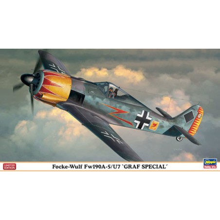 Maquette d'avion en plastique Fw190A-5/U7 GRAF 1/48