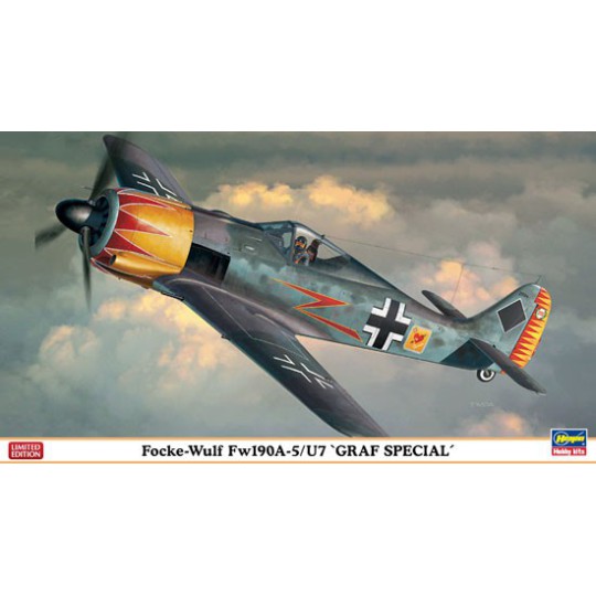 Maquette d'avion en plastique Fw190A-5/U7 GRAF 1/48 Maquette d'avion en plastique Fw190A-5/U7 GRAF 1/48