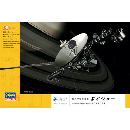 Science -Fiction -Modell in Plastik -Raumsonde Voyager 1/48 | Scientific-MHD