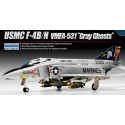 Maquette d'avion en plastique F-4B/N Gray Ghosts 1/48