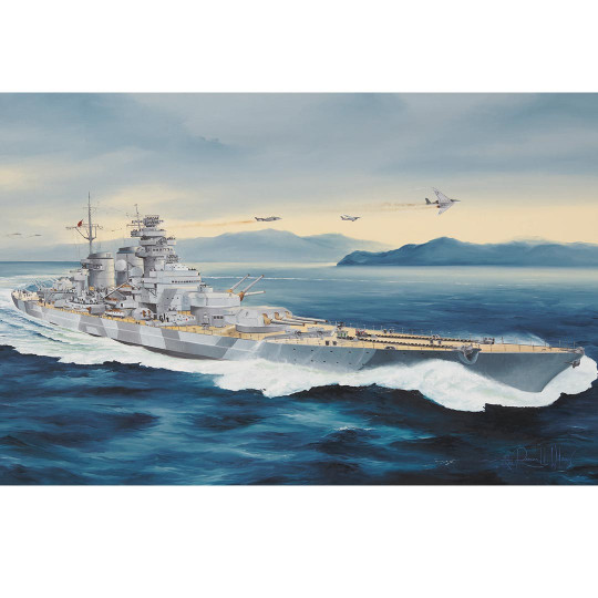 Plastikmodell eines deutschen Militärschiffs DKM h Class 1:350 Plastikmodell eines...