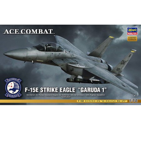 F-15E Kunststoffebene Modell Ace Combat Garuda 1 1/72 | Scientific-MHD