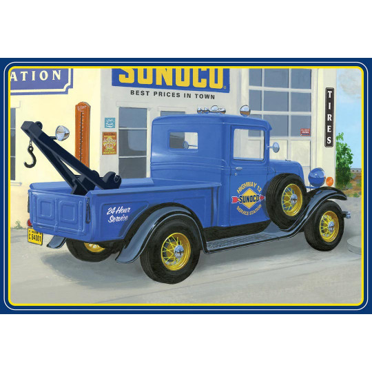 Plastikmodell eines Autos Ford 1934 Pick-up Sunoco 1:25 Plastikmodell eines Autos...