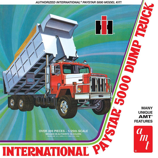 Plastikmodell eines Kipplasters INTERNATIONAL PAYSTAR 5000 1:25 Plastikmodell eines...