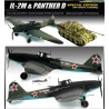 Maquette d'avion en plastique IL-2M & Panther D 1/72 Maquette d'avion en plastique IL-2M & Panther D 1/72