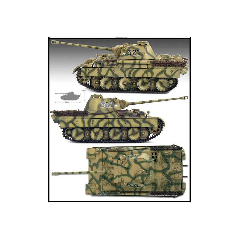 Maquette d'avion en plastique IL-2M & Panther D 1/72 Maquette d'avion en plastique IL-2M & Panther D 1/72