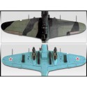 Maquette d'avion en plastique IL-2M & Panther D 1/72