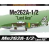 Maquette d'avion en plastique Me 262A-1/2 Last Ace 1/72