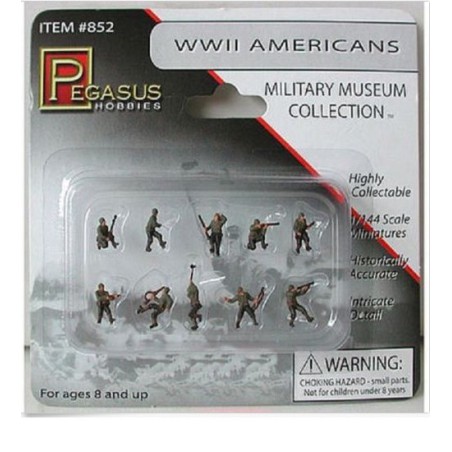 Wwii painted American figurine 1/144 | Scientific-MHD