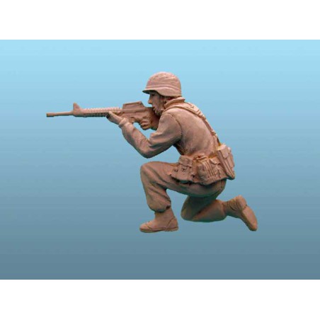 Figurine AMERICAINS WWII PEINTS 1/144