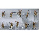 Figurine RUSSES WWII PEINTS 1/144