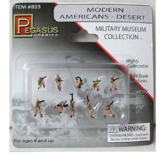 Figurine MODERN USA DESERT PEINTS 1/144 Figurine MODERN USA DESERT PEINTS 1/144