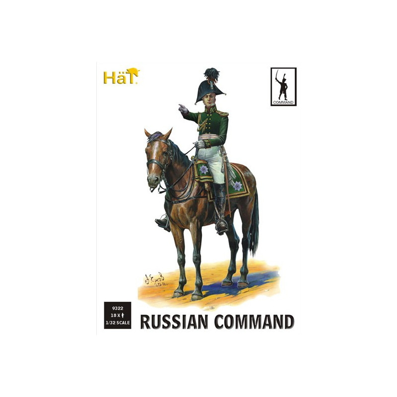 Figurine Commandement Russse 1/32