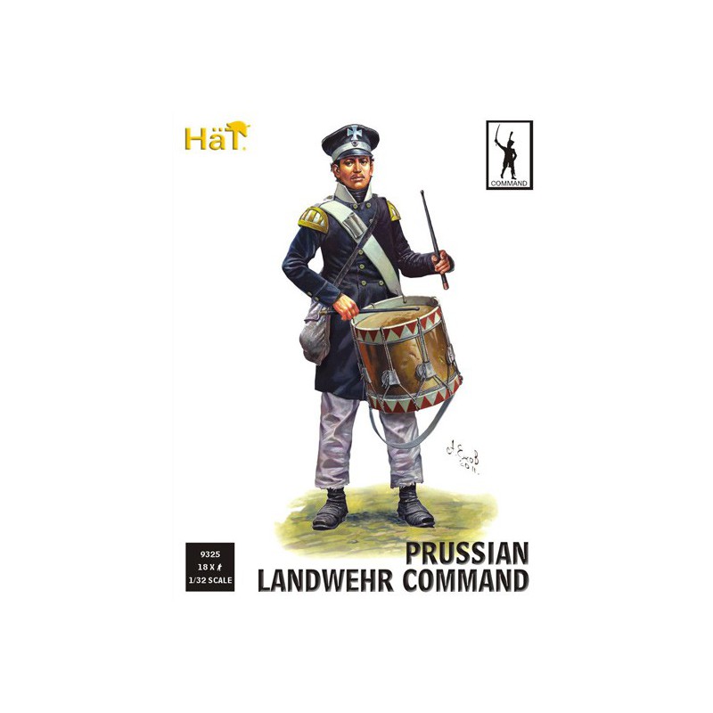 Figurine Commandement Prussien 1/32
