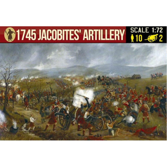 Figurine 1745 Jacobite’s Artillery 1:72 Figurine 1745 Jacobite’s...