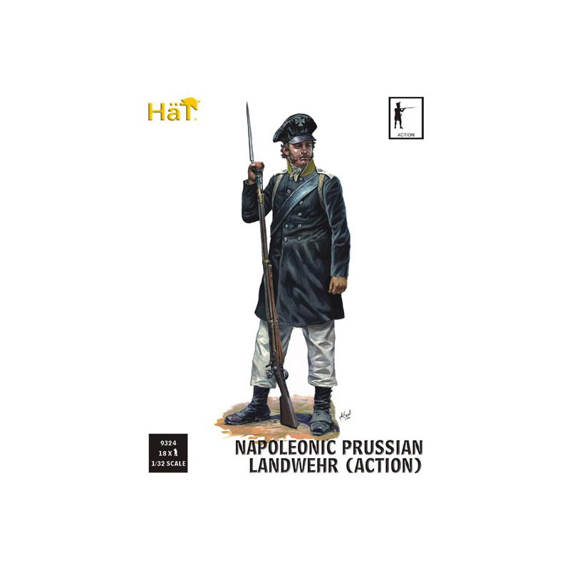 Figurine PRUSSIENS EN ACTION 1/32