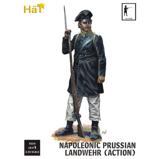 Figurine PRUSSIENS EN ACTION 1/32 Figurine PRUSSIENS EN ACTION 1/32