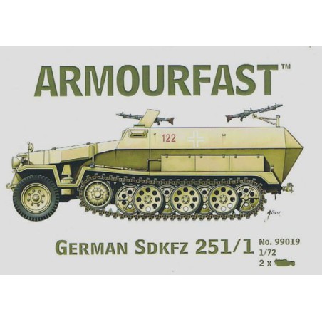 Plastic tank model German SDFKZ 251 1 | Scientific-MHD