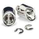 Radio -controlled car accessories 2 chrome exhaust outputs | Scientific-MHD