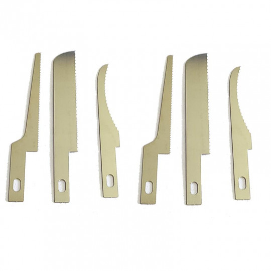 Model saw 6 Spare blades Model saw 6 Spare blades