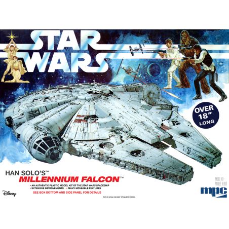 Star Wars Millenium Falcon 1/72 plastic science fiction model