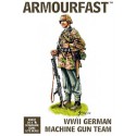 Maquette de Char en plastique Equipe Allemande MG WWII 1/72