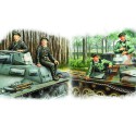 Deutsche Panzerbesatzung mit 1/35 Figur | Scientific-MHD