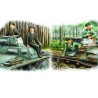 Deutsche Panzerbesatzung mit 1/35 Figur | Scientific-MHD