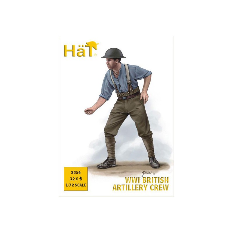 Figurine ARTILLEURS ANGLAIS WWI 1/72