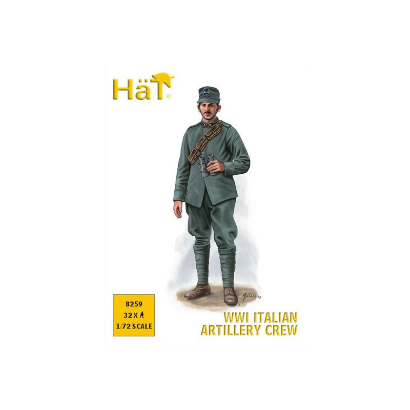 Figurine ARTILLEURS ITALIENS WWI 1/72