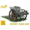 Italienische Canon -Figur 75 mm WWI 1/72 | Scientific-MHD