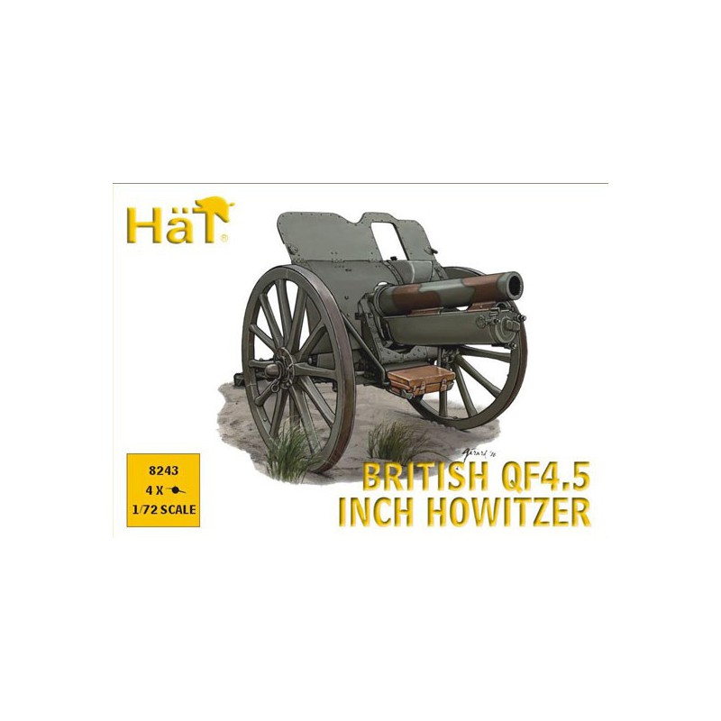Figurine CANON QF4.5 INCH HOWITZER 1/72