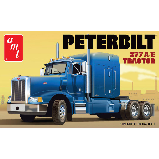 Maquette de camion en plastique Peterbilt 377 1:24 Maquette de camion en...