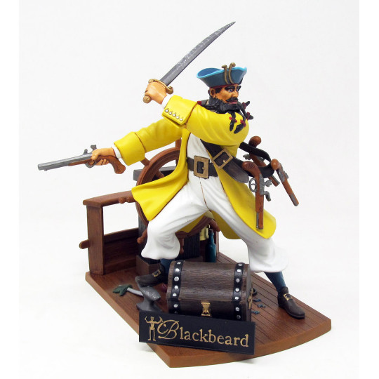 Maquette plastique figurine Blackbeard the Bloodthrirsty pirate 1:10 Maquette plastique figurine...